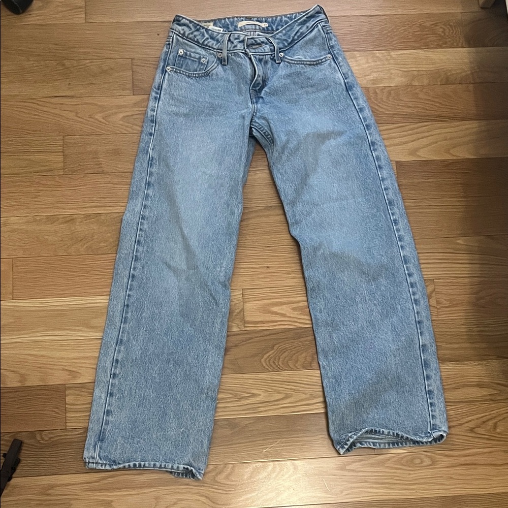 Levi's Light Blue Straight Leg Women's Jeans